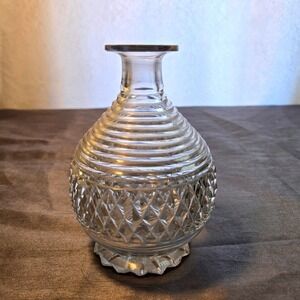 Vintage Crystal Decanter NO STOPPER
